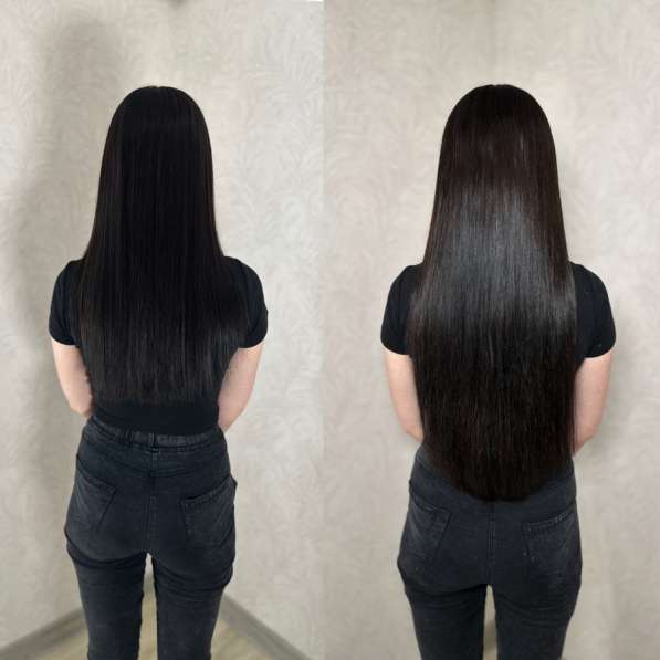 Наращивание волос в Казани фото 4