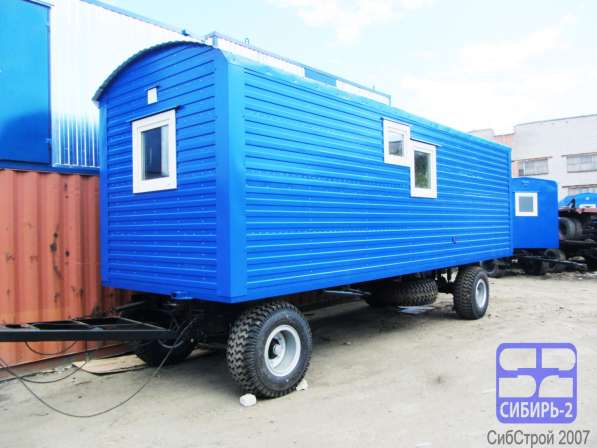 ВАГОН-ДОМА НА ШАССИ И РАМЕ в Тюмени фото 4
