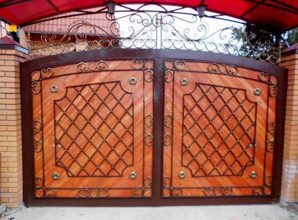 Кованые изделия (ограждения, ворота, решетки, мебель) в Обнинске фото 3
