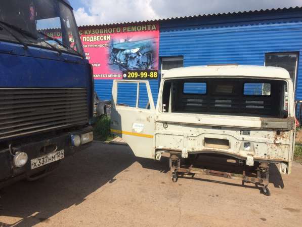 Кузовной ремонт кабин спецтехники в Красноярске фото 4