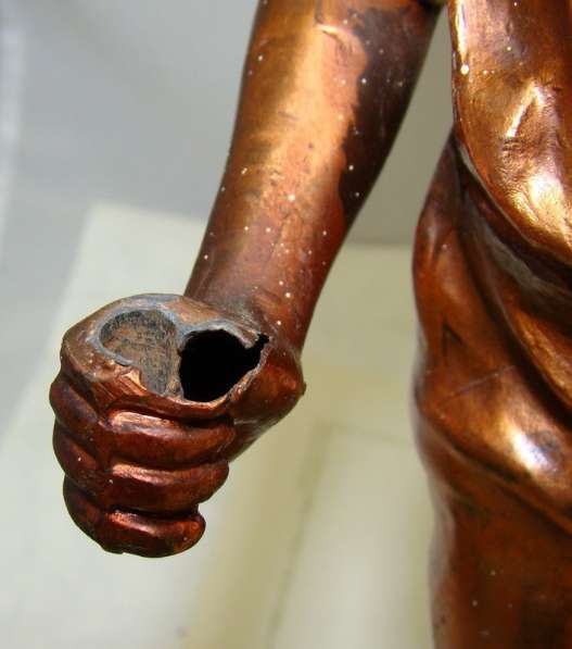 Скульптура фигурка оловянная Горняк Шахтер (W392) в Москве фото 3
