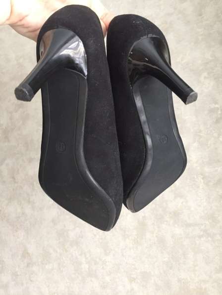 Туфли чёрные женские, 38 размер (новые) в Иркутске