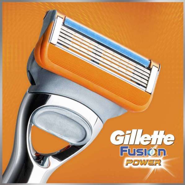 Кассеты Gillette Fusion Power (4шт.) в Перми фото 5