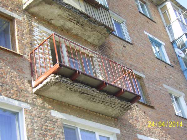 Балконы, если нет сделаем. Ремонт балконной плиты в Туле фото 4