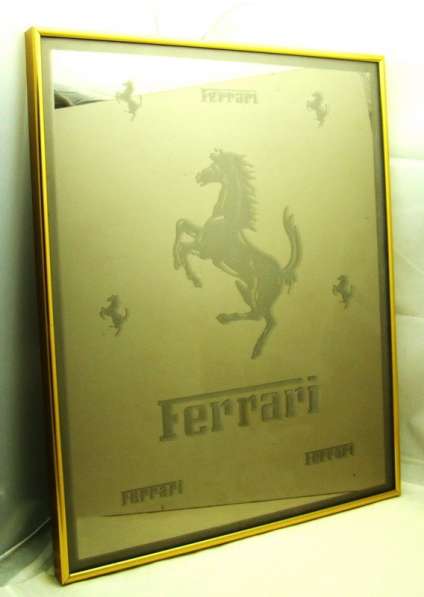Зеркало Ferrari большое винтажное (W500) в Москве фото 7