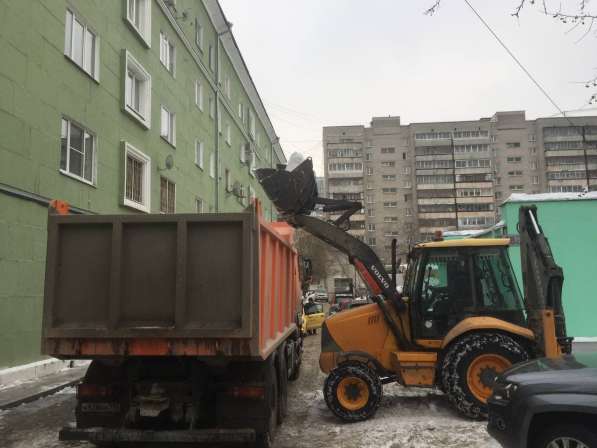 Уборка чистка снега, вывоз снега. Аренда спецтехники в Екатеринбурге фото 3