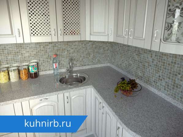 Кухня с фасадами из эмали в Подольске фото 4