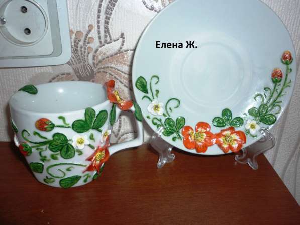 Чайная пара декоративная в Липецке фото 5