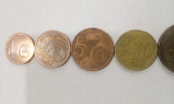 Монеты евроценты 1-2-5-10 в Пскове фото 3