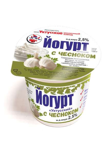 Йогурт с чесноком