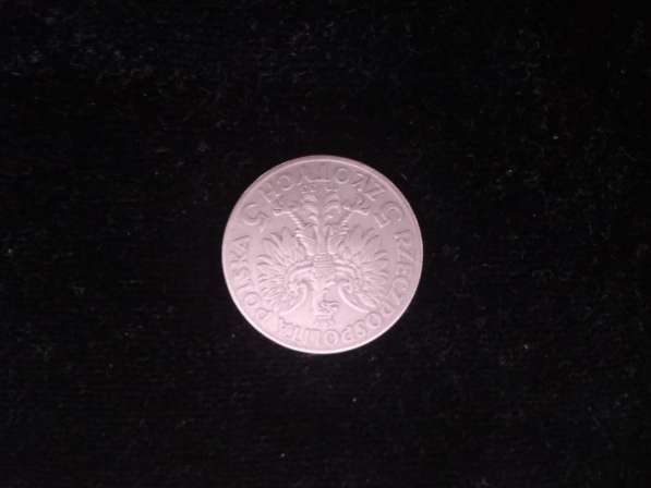 Монета 5 злотых 1933 г в 