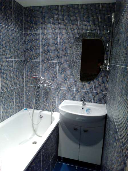 Укладка керамической плитки. Ремонт ванных комнат под ключ в Москве фото 5