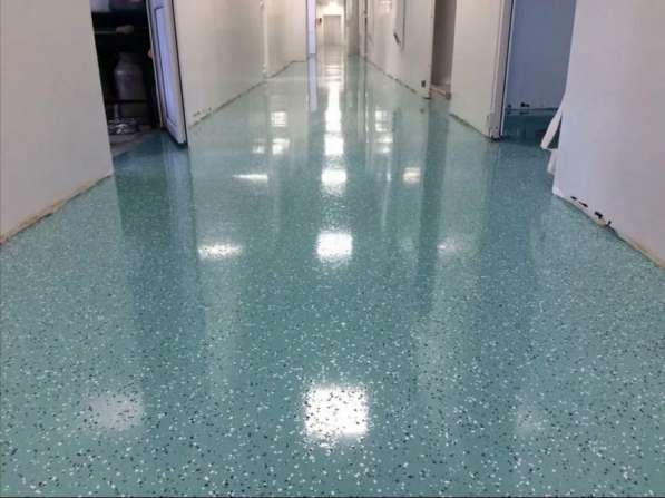 Полы полимерные и топинговые в Махачкале фото 3