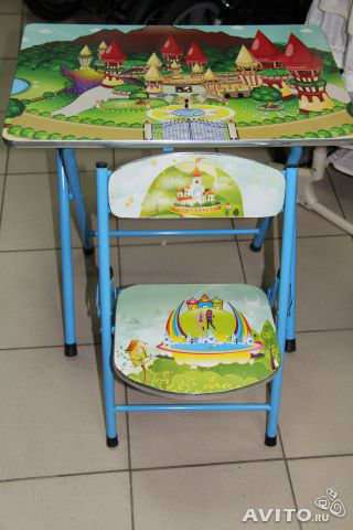 Складной стол и стул со спинкой новый в Калининграде фото 6