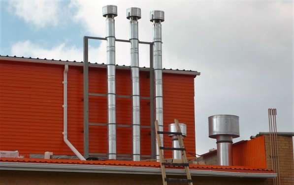 Промышленные дымоходы. Дымовые трубы в Тюмени