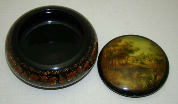 Шкатулка расписная (X121) в Москве фото 6