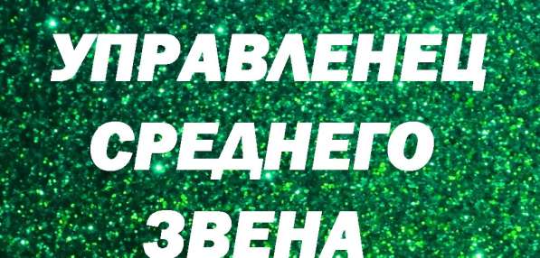 Управленец среднего звена