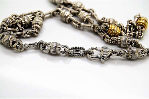 Ожерелье Judith Ripka с бриллиантами. Серебро и золото 18k в Москве фото 3