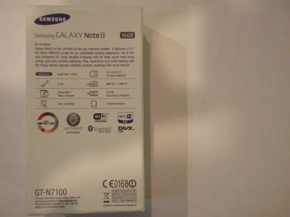 Samsung Galaxy Note 2 GT-N7100 16Gb grey в Нижнем Новгороде фото 3