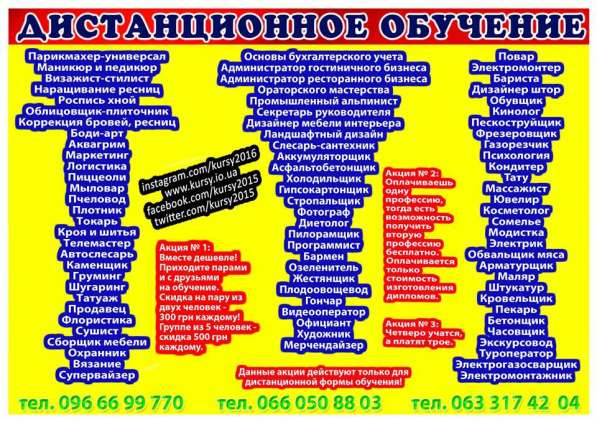 Дистанционное обучение Кривом Роге