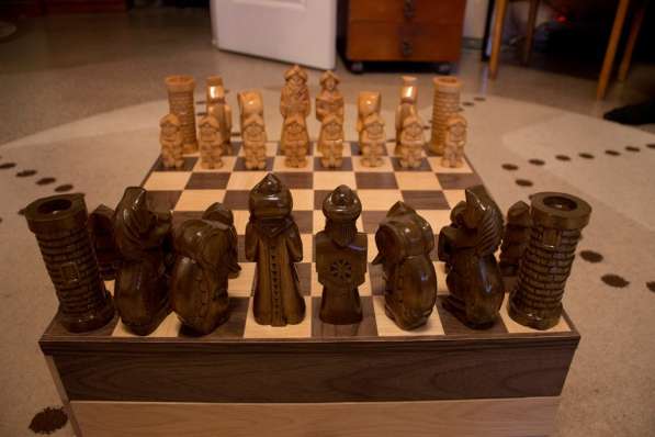 Шахматы в Индийском стиле в Москве фото 6