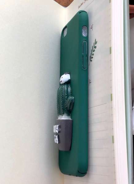 Чехол на iPhone 6/6s с кактусом в Москве фото 5