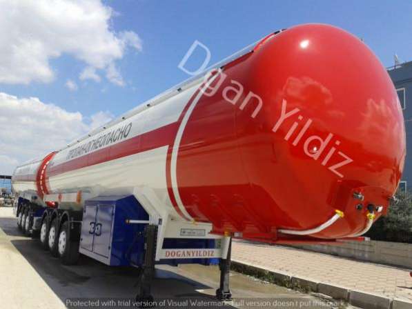 Автоцистерна полуприцеп 50 м3 газовоз Dogan Yildiz