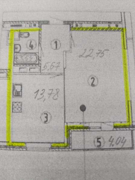 Продам однокомнатную квартиру в Орехово-Зуево.Жилая площадь 50 кв.м.Этаж 8.Есть Балкон. в Орехово-Зуево фото 4