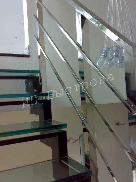 Перила из нержавеющей стали в фото 23