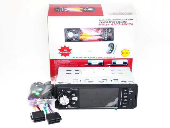 Магнитола Pioneer 4228 ISO - экран 4,1''+ DIVX + MP3 + USB в фото 5