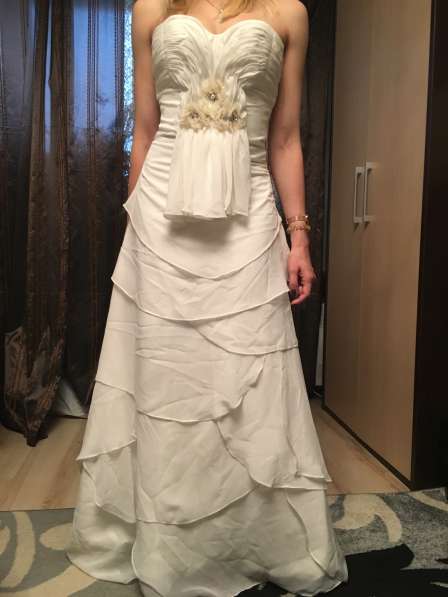 Шифоновое свадебное платье в Москве