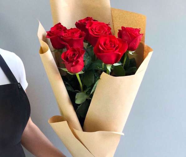 Букет из роз от 20 до 101 цена идёт за 20 роз в Новосибирске