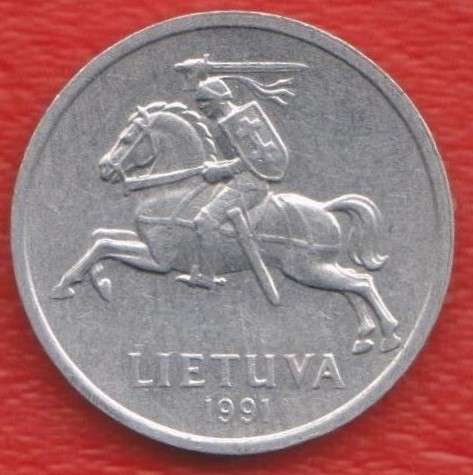 Литва 1 цент 1991 г. в Орле