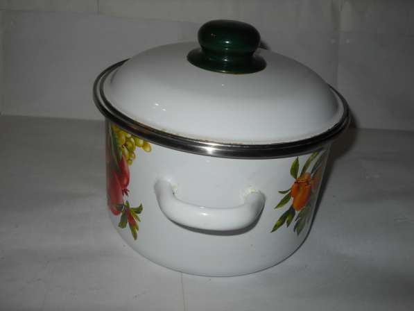 Кастрюль эмаль сталь в Санкт-Петербурге фото 6