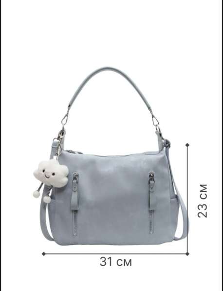 СУМКА ЗАМШЕВАЯ ЖЕНСКАЯ ХОБО в Санкт-Петербурге фото 4