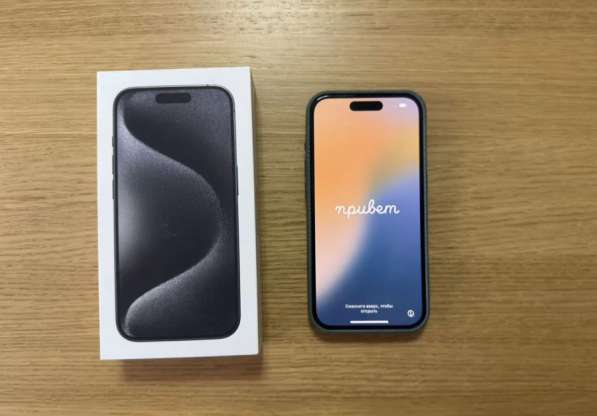 IPhone 15 pro 512 black в Москве фото 5