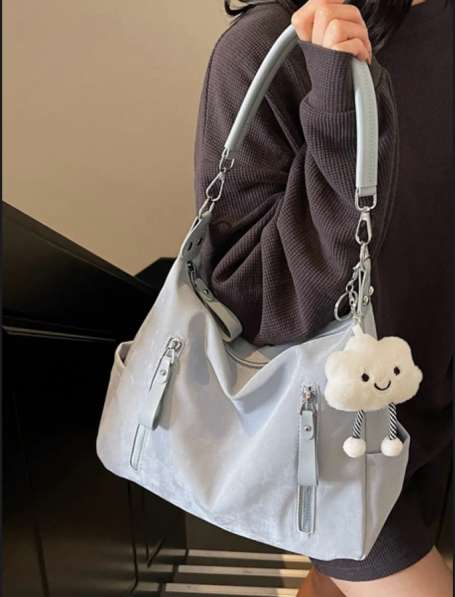 СУМКА ЗАМШЕВАЯ ЖЕНСКАЯ ХОБО в Санкт-Петербурге фото 5