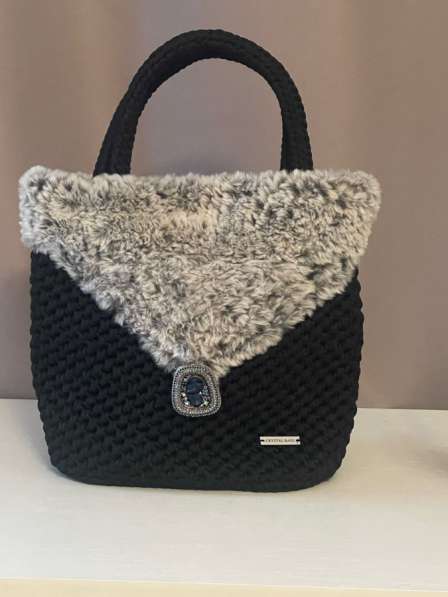 Сумка вязанная