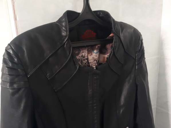 Кожаная куртка, женская, XL в Кемерове фото 8