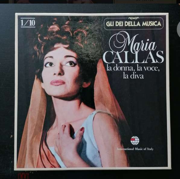 Мария Каллас. 20 дисков. Италия. 1977г в Санкт-Петербурге