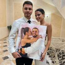 Портрет на холсте, в Екатеринбурге