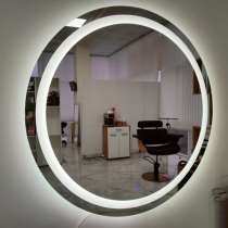 Зеркало круглое с подсветкой диаметром 120см. Парящие, в Георгиевске