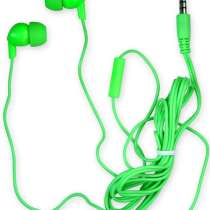Наушники проводные OLMIO Earphones Green, в г.Тирасполь