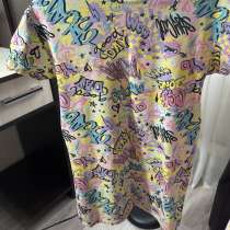 Платье без рукавов с принтом, в Волгограде