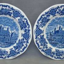 Enoch Wedgewood тарелки фаянсовые винтажные Тауэр 2 шт. (X272), в Москве