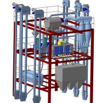 Линия по переработки гороха, ячменя и пшеницы, в Москве
