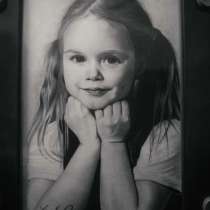 Портрет девочки, в Москве