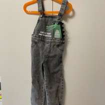 Джинсовый детский комбенизон 104, в Москве