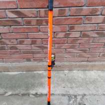 Удочка летняя телескопическая 5 метров бообай оранжевая, в Волгодонске