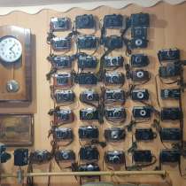Коллекция фотоаппаратов и часов СССР и германии, в Анжеро-Судженске